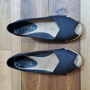 Ralph Lauren wedge sandal shoes